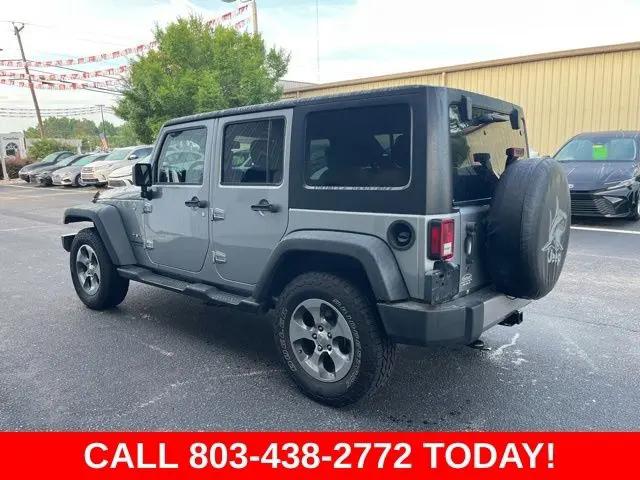 2017 Jeep Wrangler Unlimited Sahara 4x4