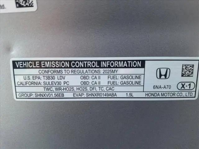 2025 Honda Accord Sedan SE