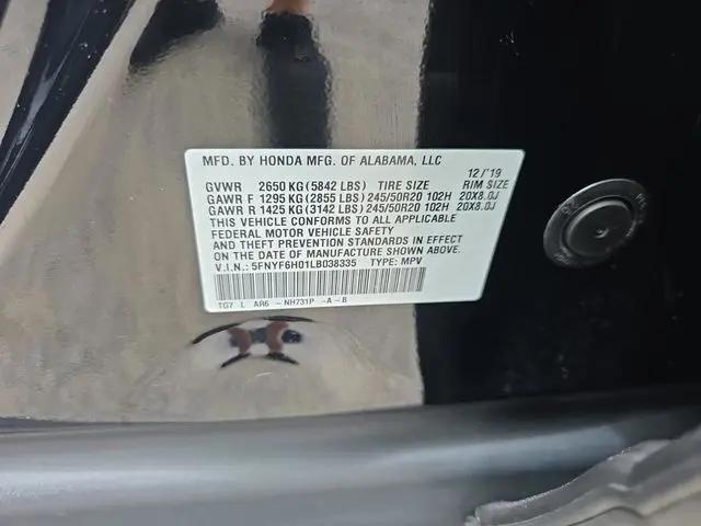 2020 Honda Pilot AWD Elite