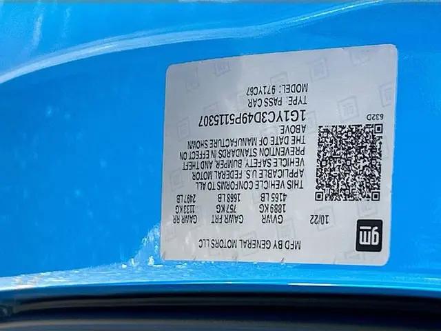 2023 Chevrolet Corvette Stingray RWD Convertible 3LT