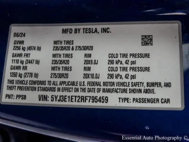 2024 Tesla Model 3 Performance All-Wheel Drive