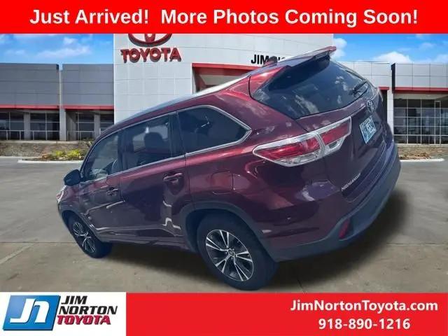 2016 Toyota Highlander XLE V6
