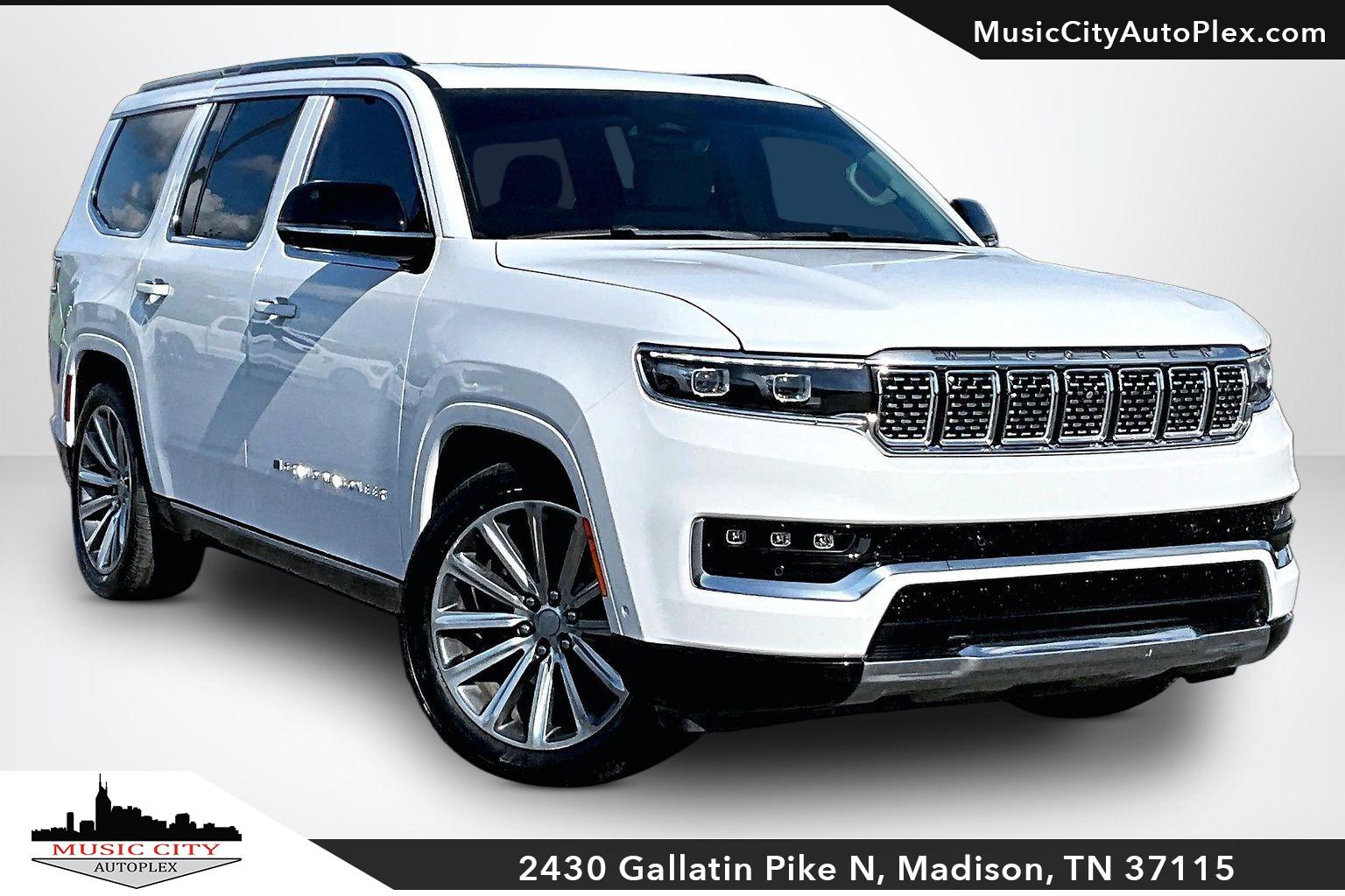 Bright White Clearcoat 2023 Jeep Grand Wagoneer 4WD SUV / Crossover Four-Wheel Drive Automatic