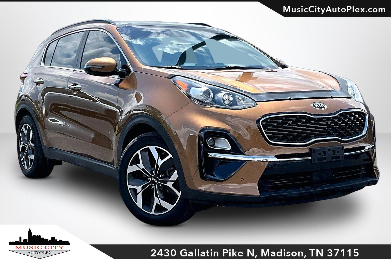 Red (Burnished Copper) 2020 Kia Sportage EX FWD SUV / Crossover Front-Wheel Drive Automatic