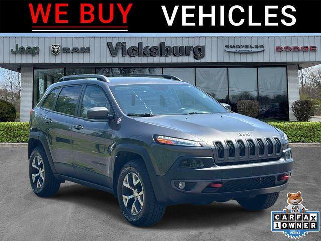 2017 Jeep Cherokee Trailhawk 4x4 for sale in Vicksburg, MI