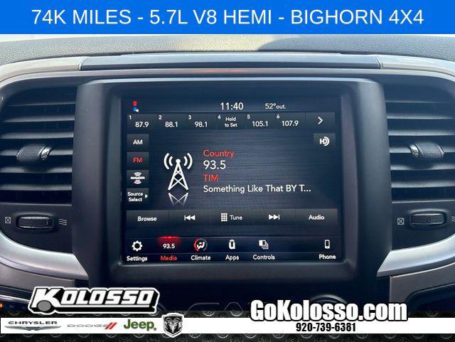 2018 Ram 1500 Big Horn Crew Cab 4x4 5'7" Box