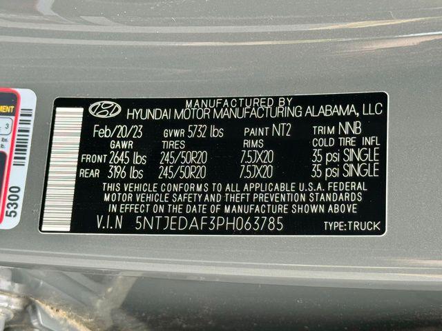 2023 Hyundai Santa Cruz Limited