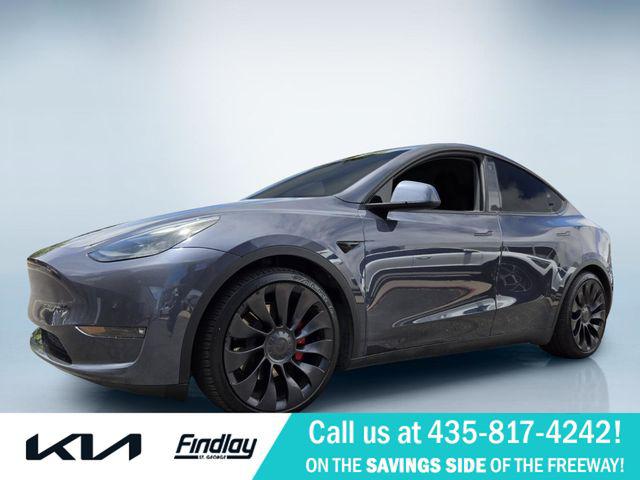 2022 Tesla Model Y Performance Dual Motor All-Wheel Drive's photo