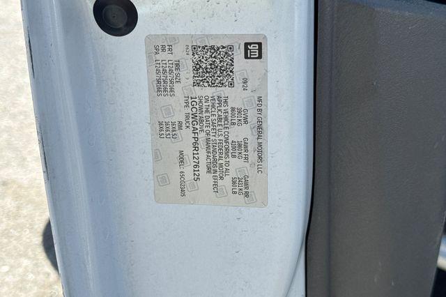 2024 Chevrolet Express Cargo Van RWD 2500 Regular Wheelbase WT