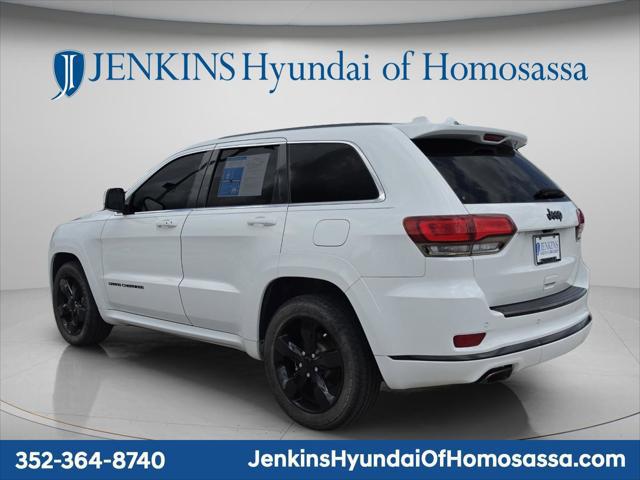 2016 Jeep Grand Cherokee High Altitude