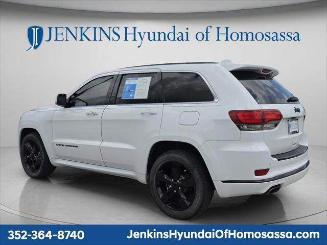 2016 Jeep Grand Cherokee High Altitude