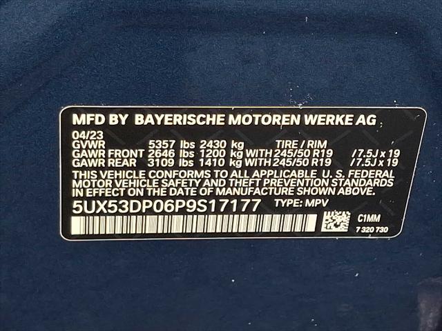 2023 BMW X3 xDrive30i