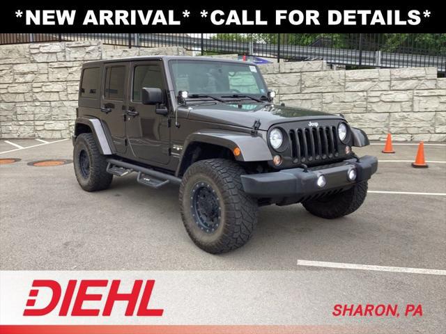 2018 Jeep Wrangler JK Unlimited Sahara for sale in SHARON, PA