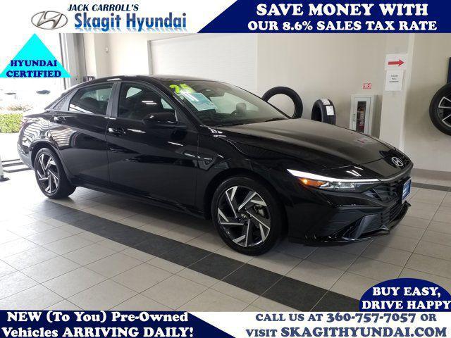 2025 Hyundai Elantra Hybrid SEL Sport for sale in BURLINGTON, WA