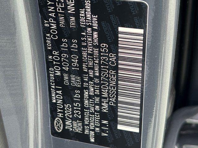 2025 Hyundai Elantra Hybrid Blue
