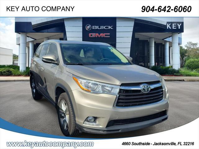 2016 Toyota Highlander Limited V6 for sale in JACKSONVILLE, FL
