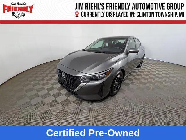 2024 Nissan Sentra SV Xtronic CVT for sale in CLINTON TOWNSHIP, MI
