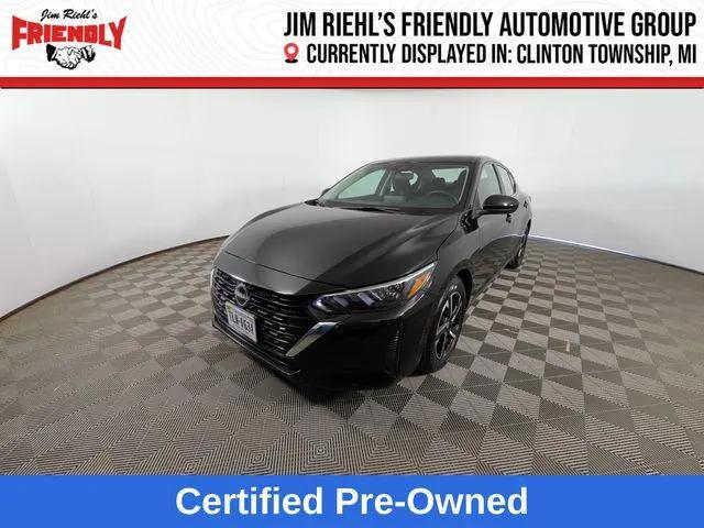 2024 Nissan Sentra SV Xtronic CVT for sale in CLINTON TOWNSHIP, MI