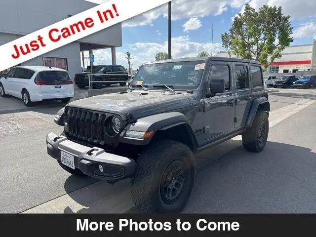 2022 Jeep Wrangler Unlimited Willys 4x4 for sale in Bakersfield, CA