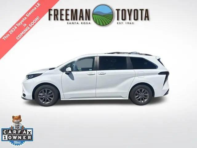 2024 Toyota Sienna LE for sale in Santa Rosa, CA