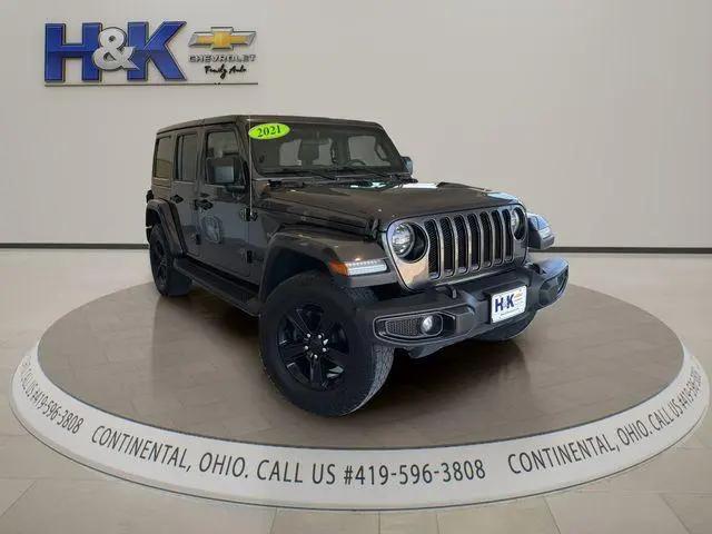 2021 Jeep Wrangler Unlimited Altitude for sale in Continental, OH