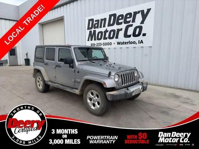 2015 Jeep Wrangler Unlimited Sahara for sale in Waterloo, IA