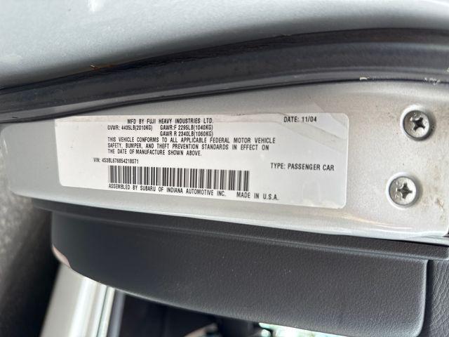 2005 Subaru Legacy 2.5GT Limited
