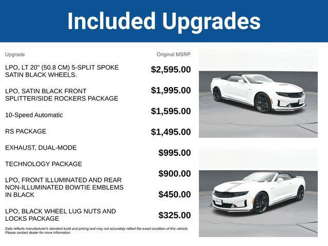 2022 Chevrolet Camaro RWD Convertible LT1