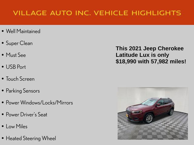 2021 Jeep Cherokee Latitude Lux FWD