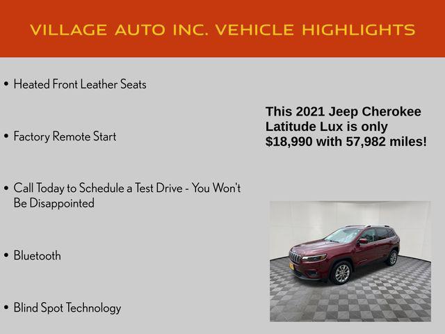 2021 Jeep Cherokee Latitude Lux FWD