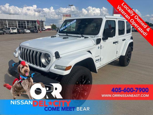 2024 Jeep Wrangler 4xe Sahara 4xe for sale in Del City, OK