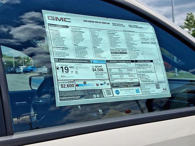 2026 GMC Canyon AT4, 4WD