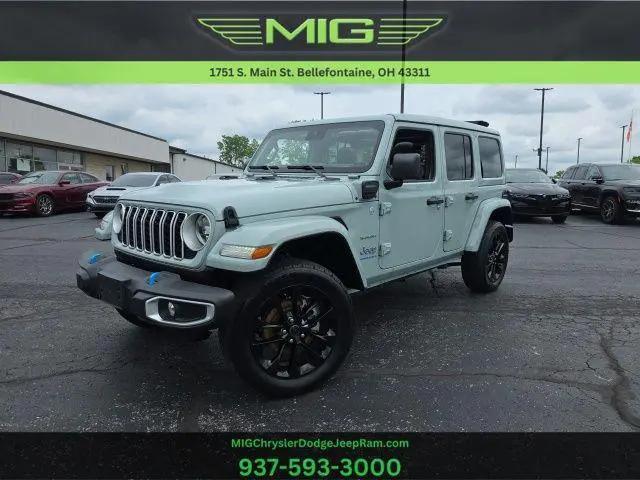 2024 Jeep Wrangler 4xe Sahara 4xe for sale near Bellefontaine, OH