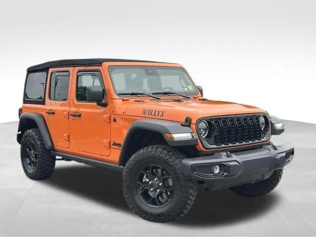 2025 Jeep Wrangler 4-Door Willys 4x4 for sale in Greenwood, IN