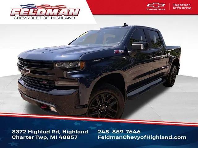 2021 Chevrolet Silverado 1500 4WD Crew Cab Short Bed LT Trail Boss for sale in Highland, MI