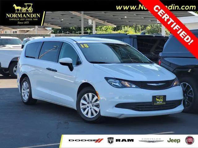 2018 Chrysler Pacifica L for sale in San Jose, CA