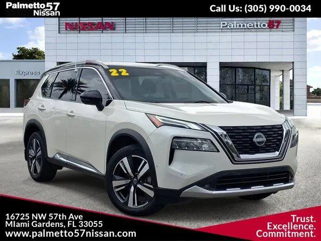 2022 Nissan Rogue Platinum FWD for sale in Miami Gardens, FL