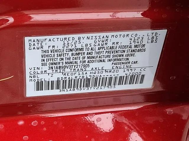 2026 Nissan Sentra SR