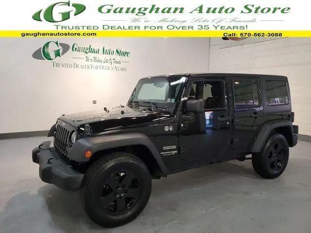 2018 Jeep Wrangler JK Unlimited Sport S 4x4 for sale in Taylor, PA