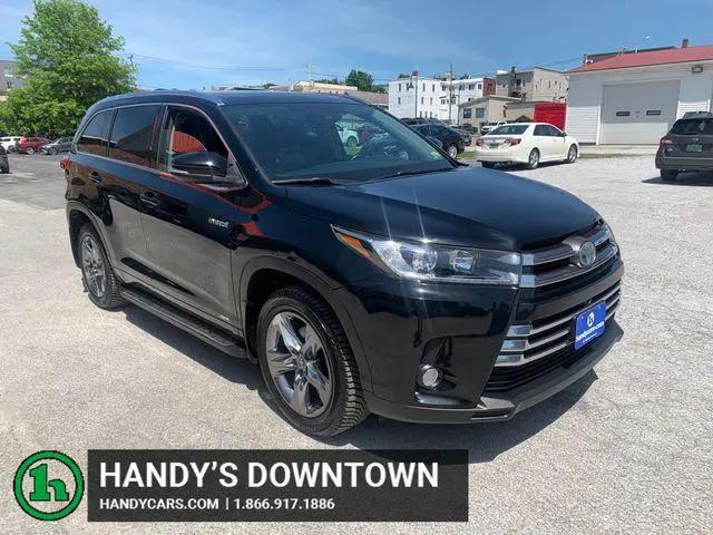 2017 Toyota Highlander Hybrid Limited Platinum for sale in St Albans, VT