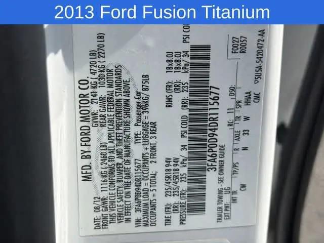 2013 Ford Fusion Titanium