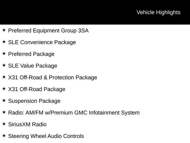 2022 GMC Sierra 2500HD 4WD Double Cab Standard Bed SLE