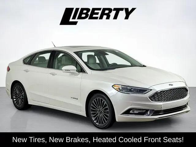 2018 Ford Fusion Hybrid Platinum for sale in Brunswick, OH