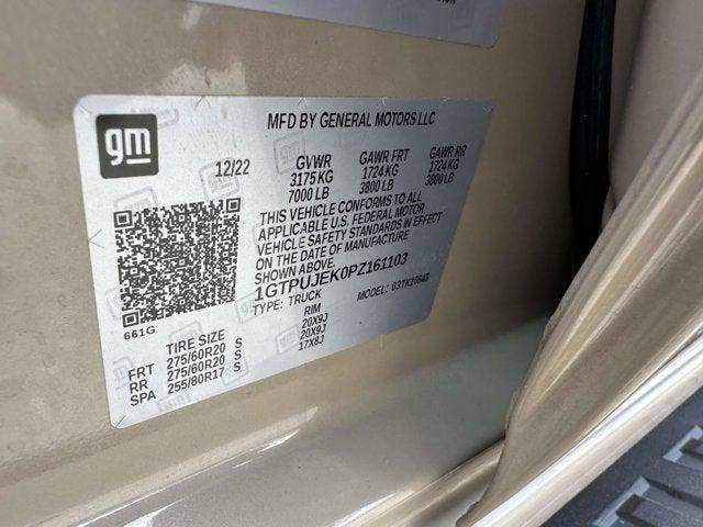 2023 GMC Sierra 1500 4WD Crew Cab Short Box Elevation with 3VL