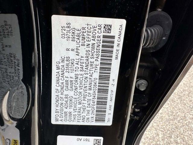 2025 Honda Civic Sport
