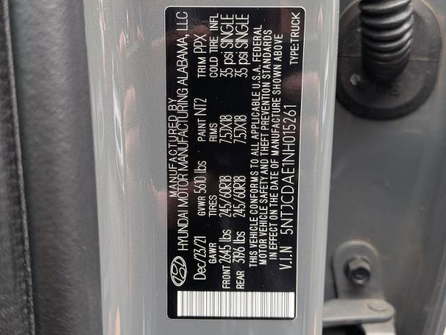 2022 Hyundai Santa Cruz SEL