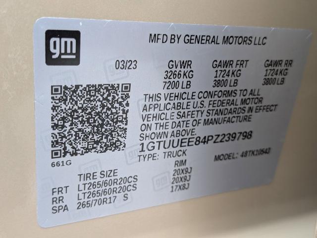 2023 GMC Sierra 1500 4WD Crew Cab Short Box AT4