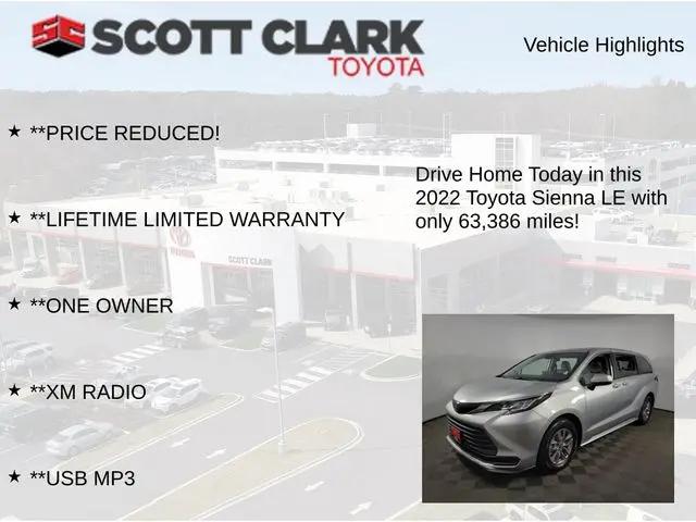 2022 Toyota Sienna LE