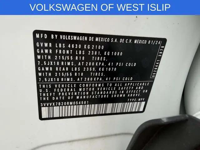 2024 Volkswagen Taos 1.5T SE