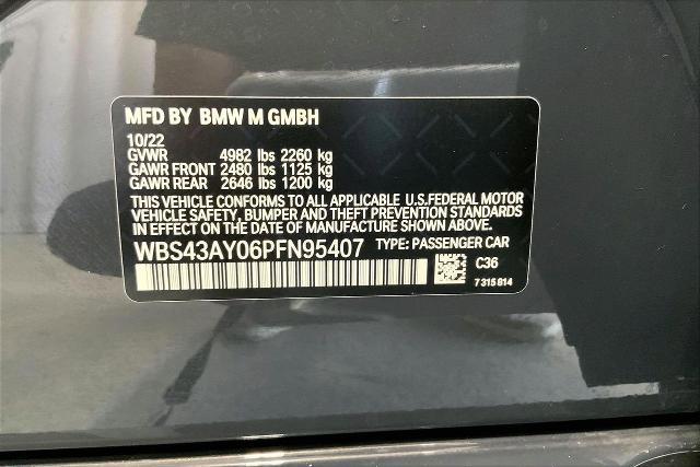 2023 BMW M3 Competition xDrive